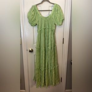 Brand new! Never worn! Green Maxi dress